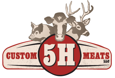 5H Custom Meats logo